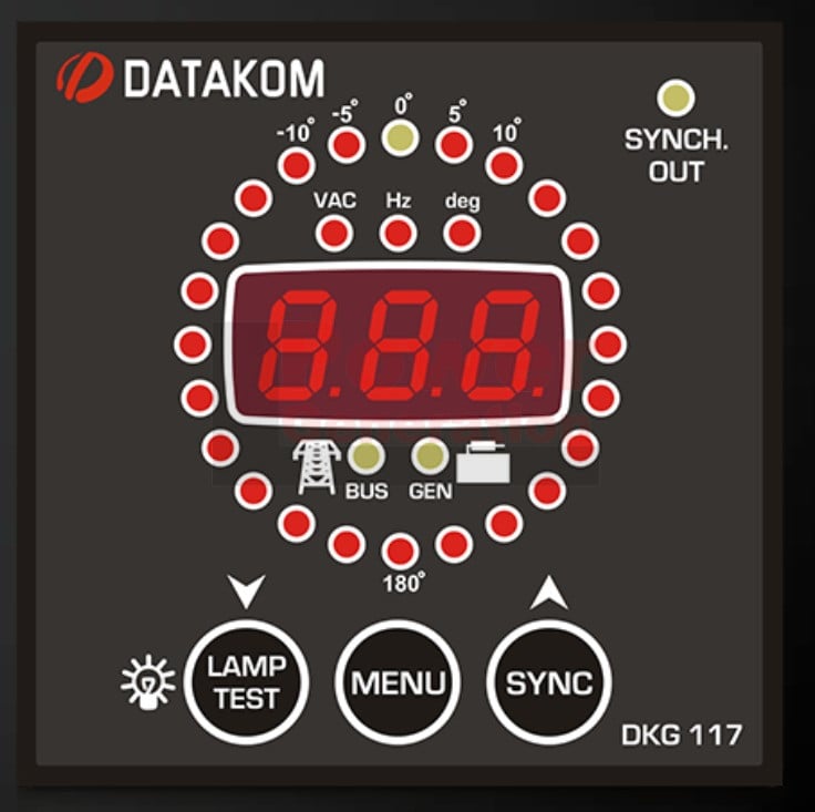 DKG 117 -72 Synchroscope and Check Synch Relay (72x72mm)