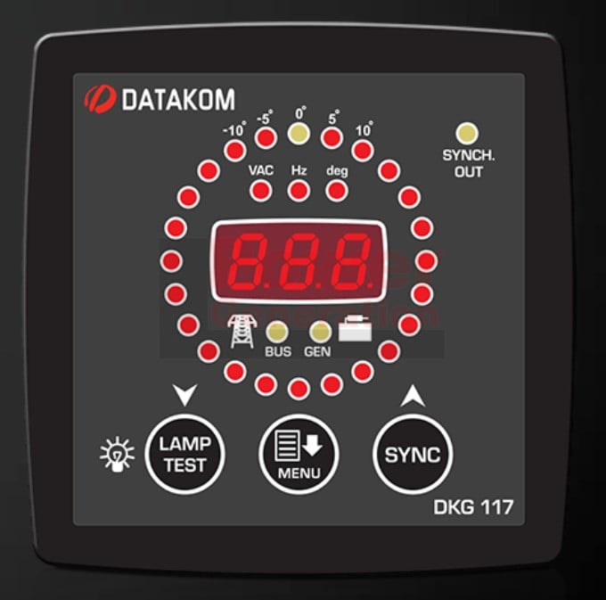DKG-117 -96 Synchroscope and Chech Synch Relay (96x96mm)