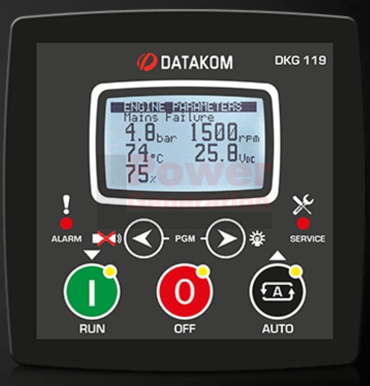DKG 119 CAN-MPU Manual and Remote Start Unit