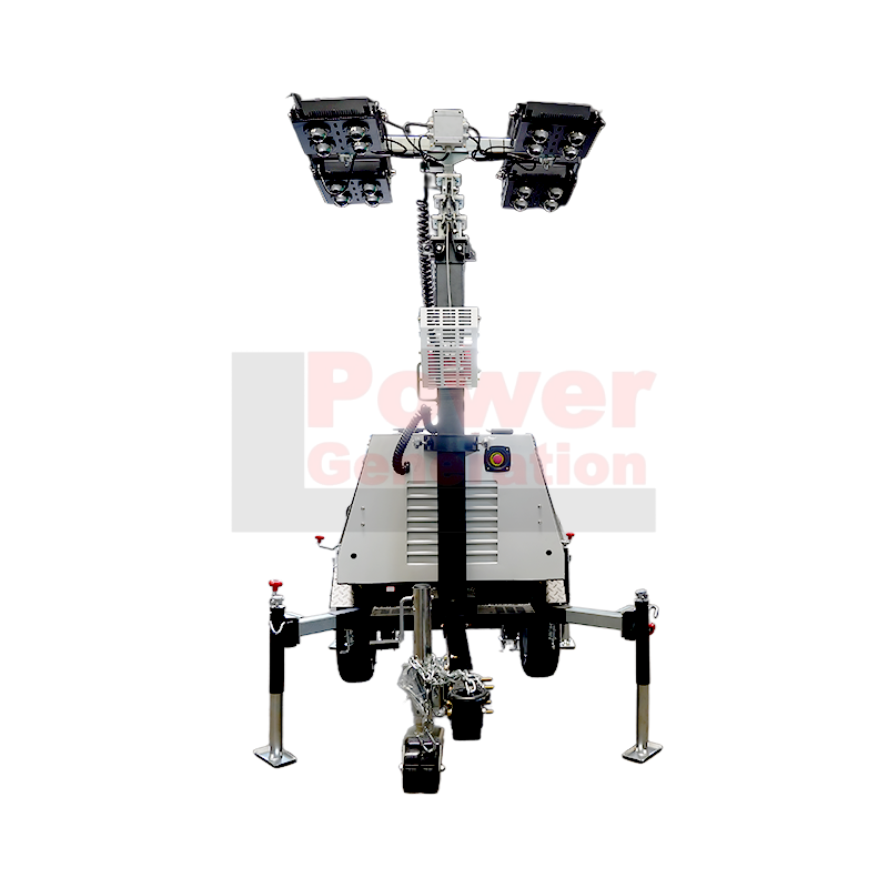 Manual Mast Lighting Tower