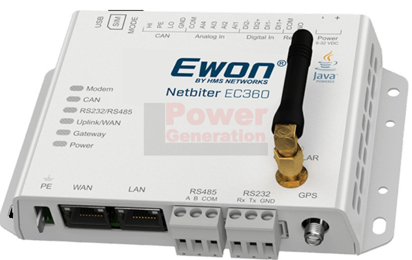NETBITER-EC-360 Remote monitoring unit for controllers